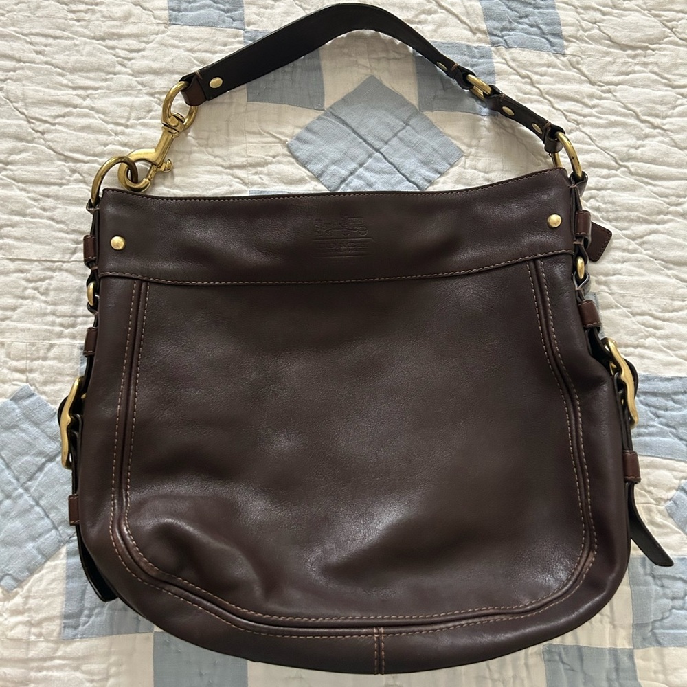Coach Restored Editorial Zoe Bag, Medium